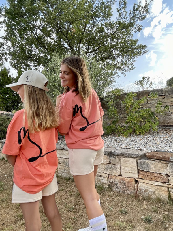 Tee shirt Oversize Mixte Orange