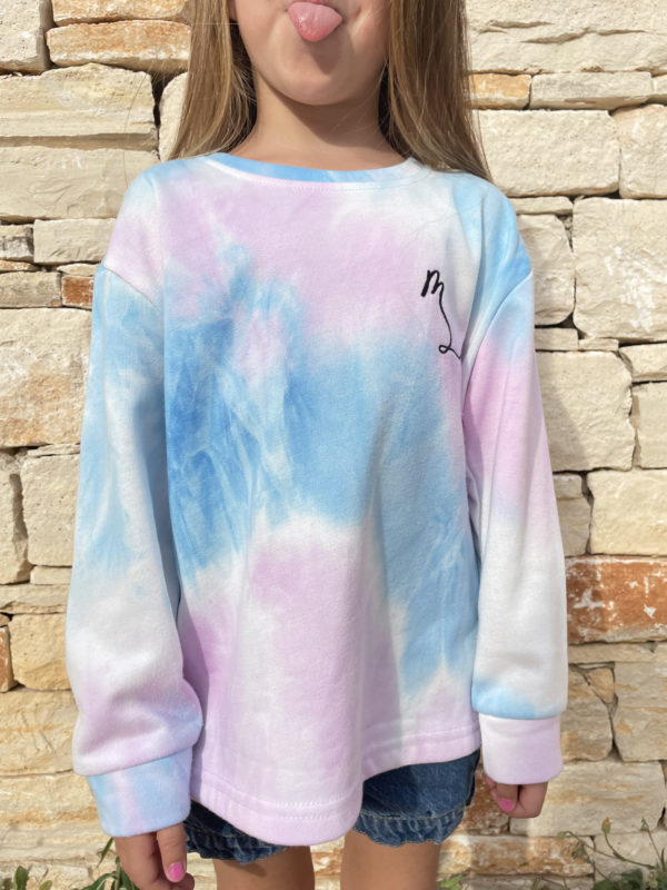 Pull Tie and Dye Oversize Mixte – Image 2